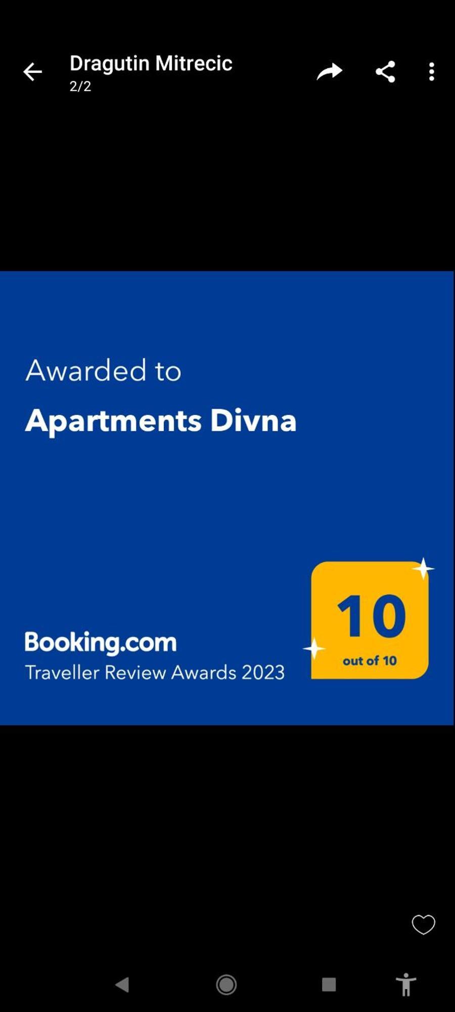 Apartments Divna บาชกาโวดา ภายนอก รูปภาพ